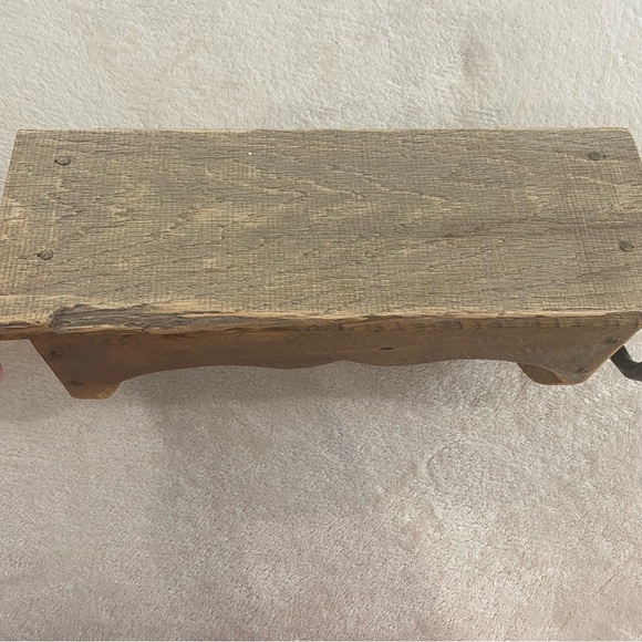 Handmade Wood and Metal Paper Towel Holder - Picture 6 of 8